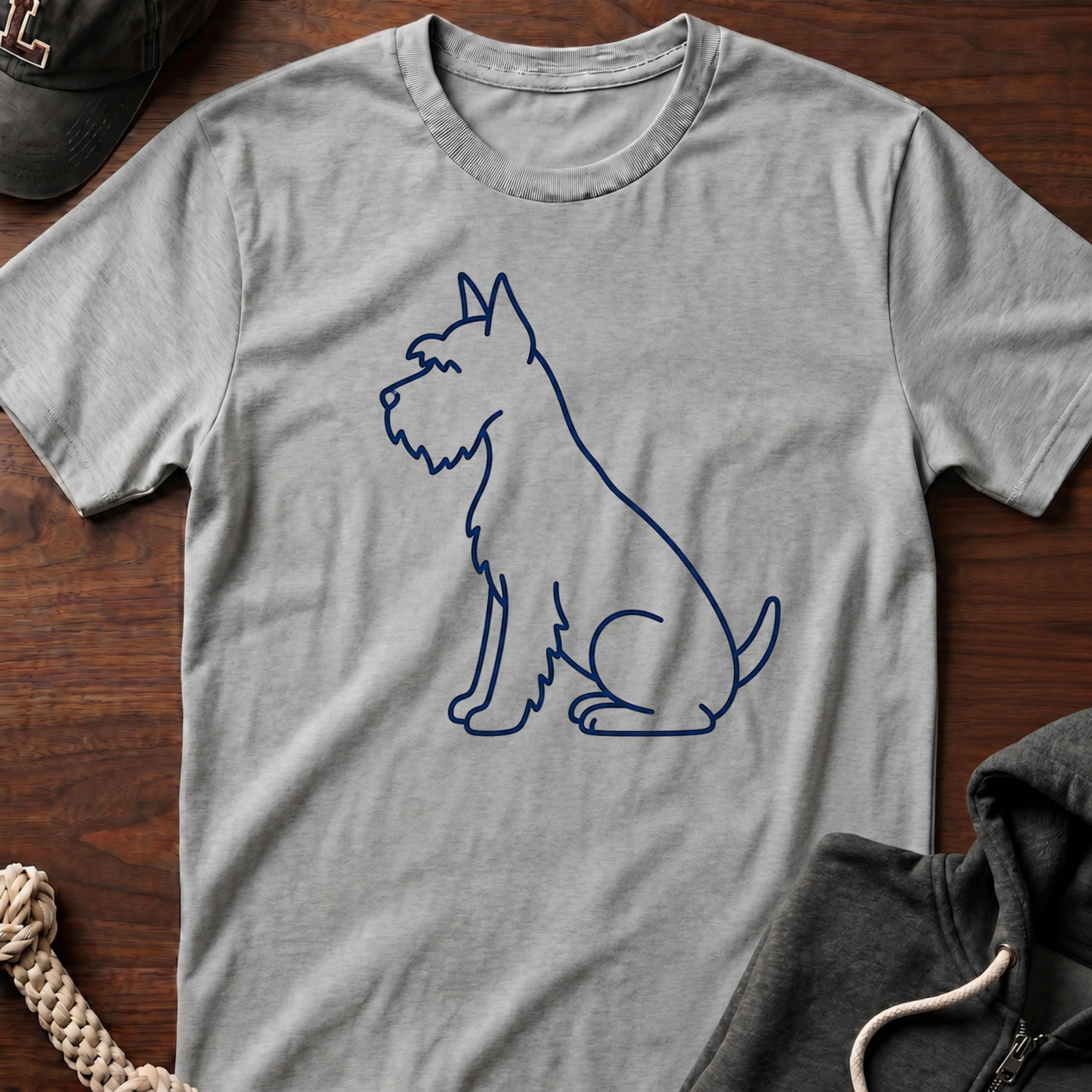 Minimalist Chest Logo_Black T-Shirt