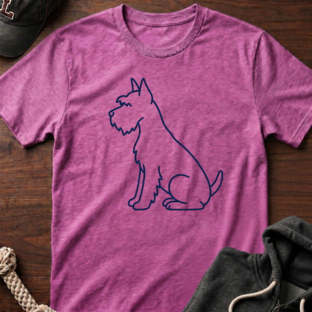 Minimalist Chest Logo_Black T-Shirt