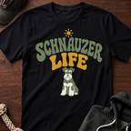 Schnauzer Life Retro T-Shirt