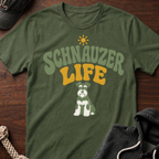 Schnauzer Life Retro T-Shirt