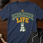 Schnauzer Life Retro T-Shirt