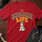 Schnauzer Life Retro T-Shirt