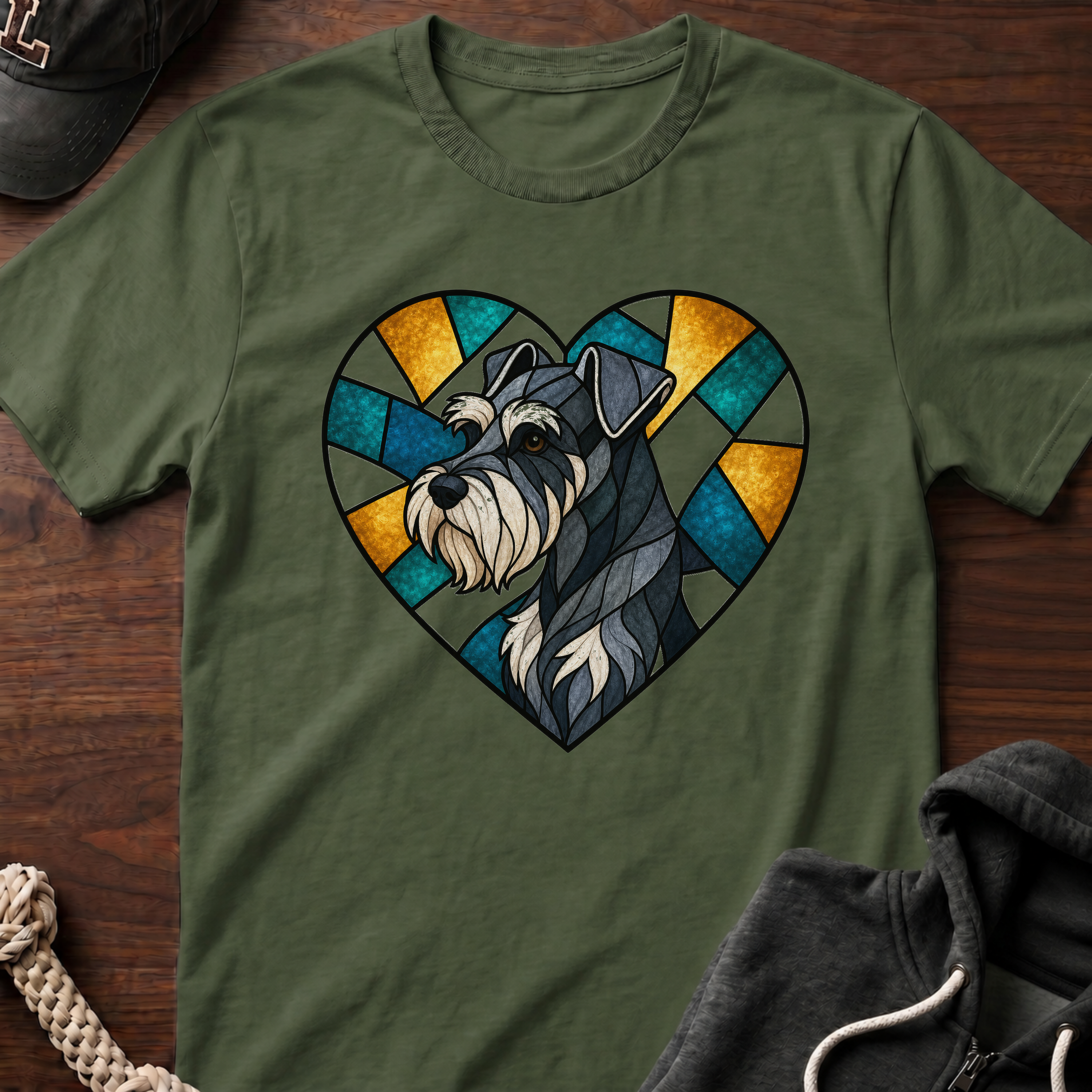 Stained Glass Heart T-Shirt