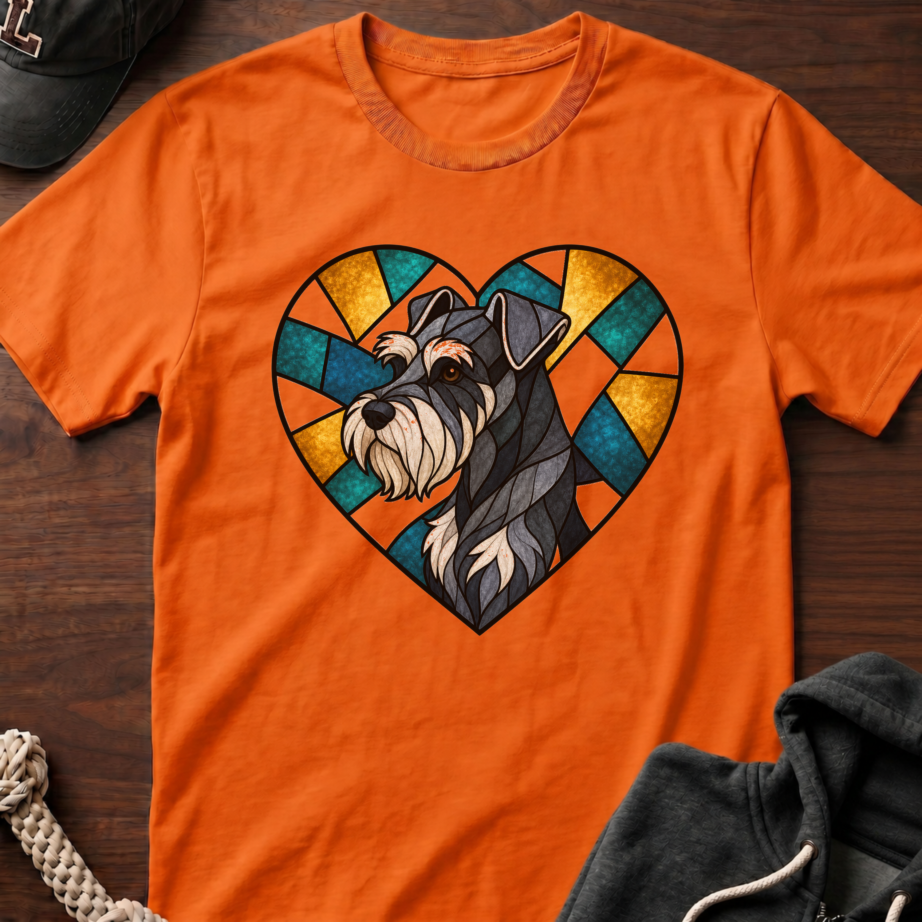 Stained Glass Heart T-Shirt