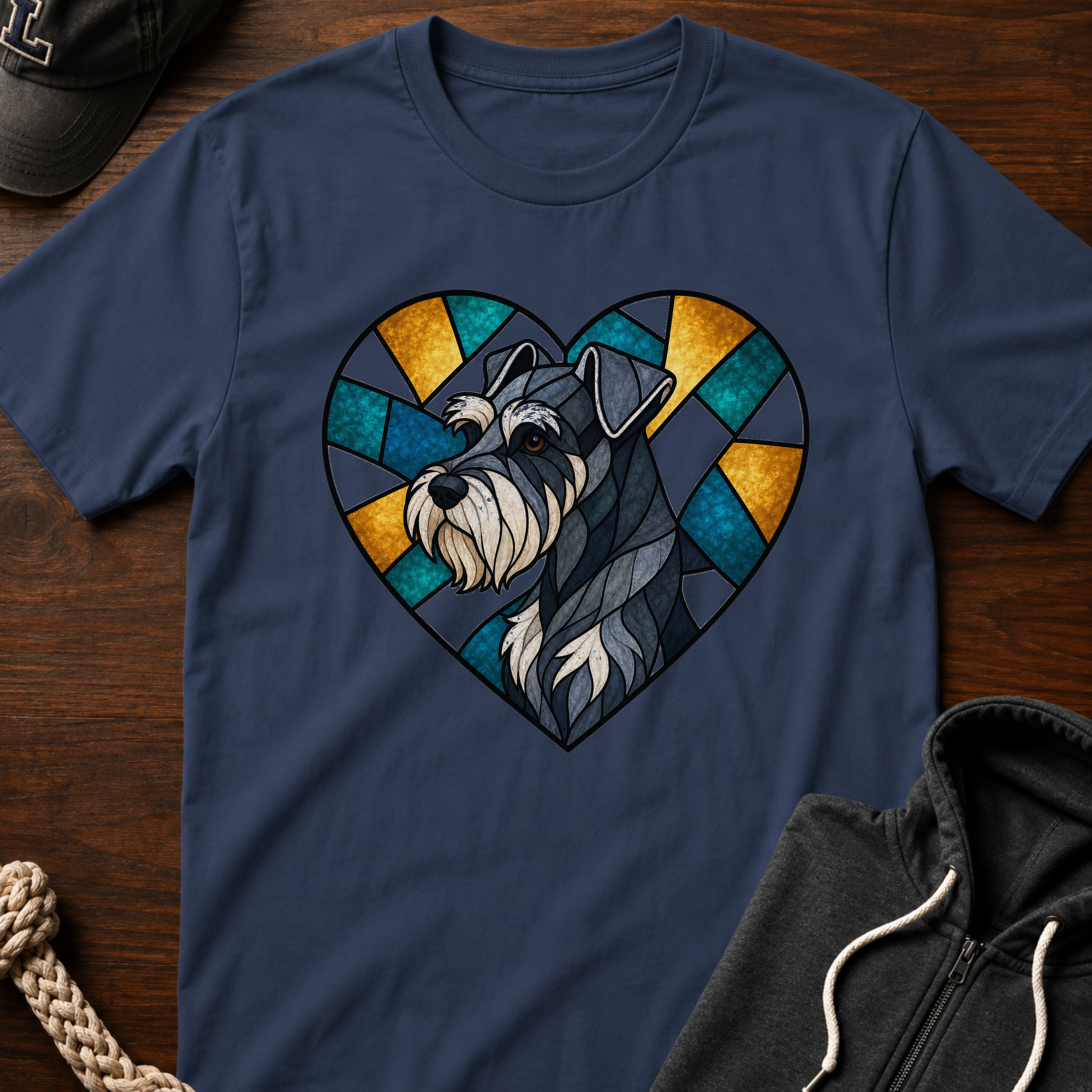 Stained Glass Heart T-Shirt