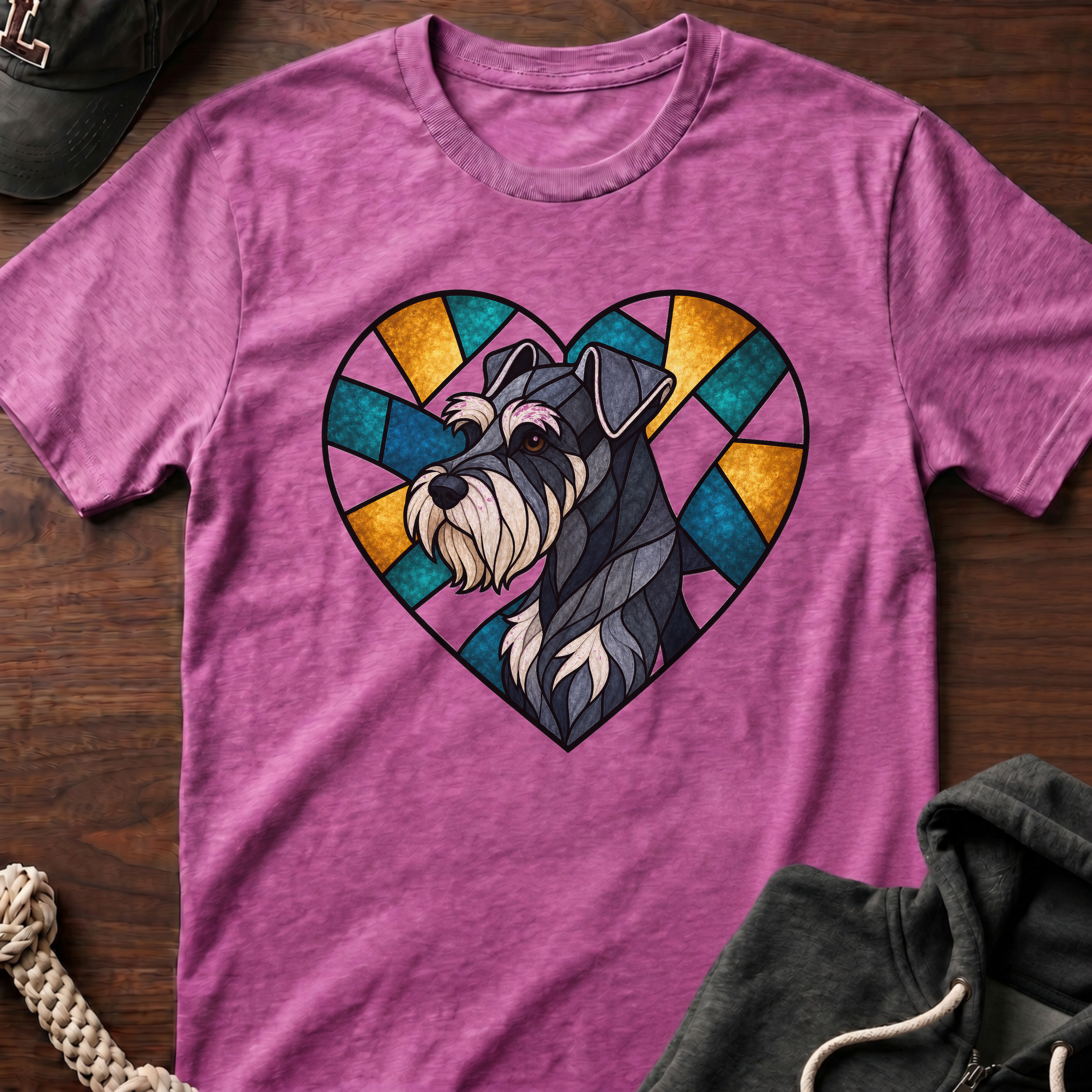 Stained Glass Heart T-Shirt