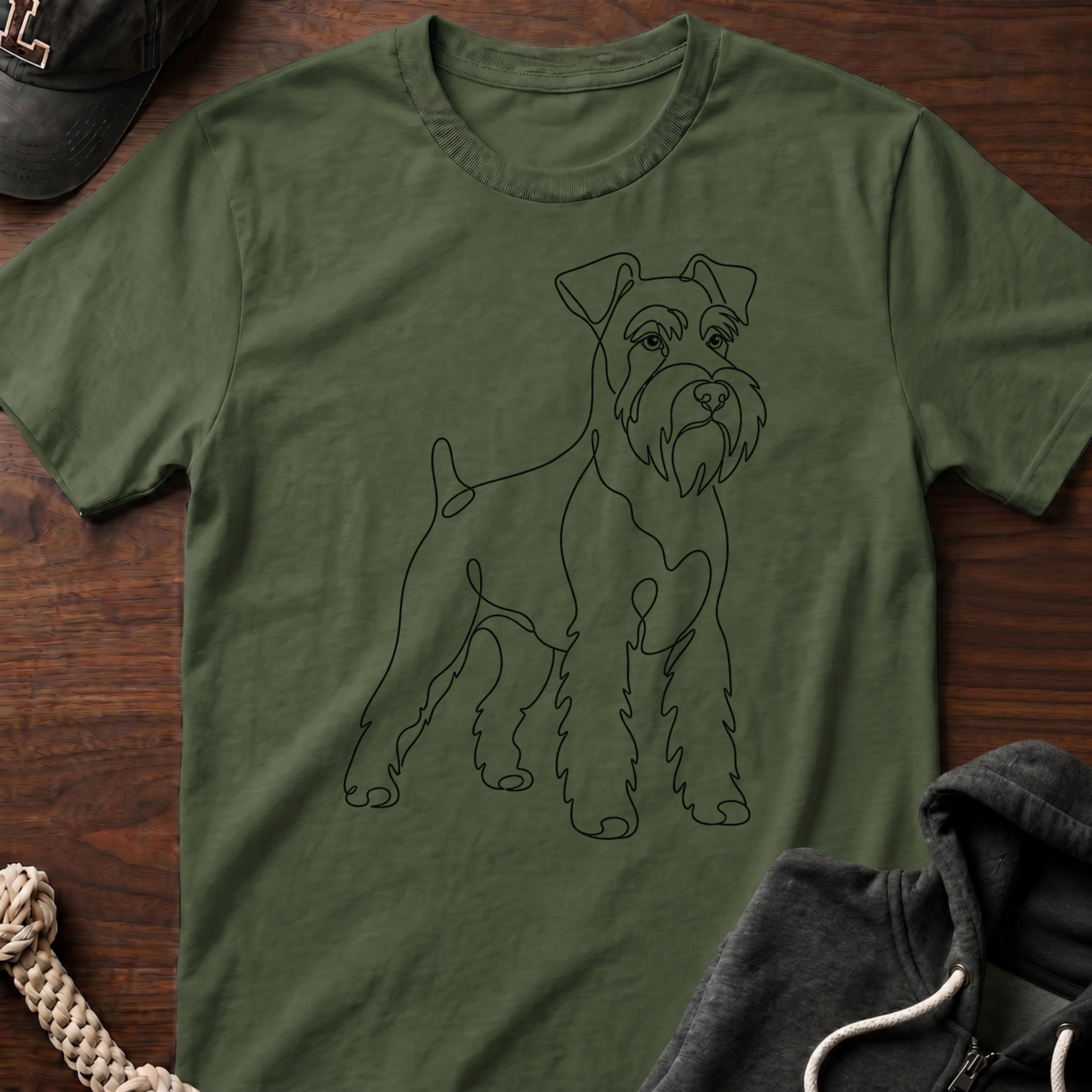 Wireframe_Black T-Shirt