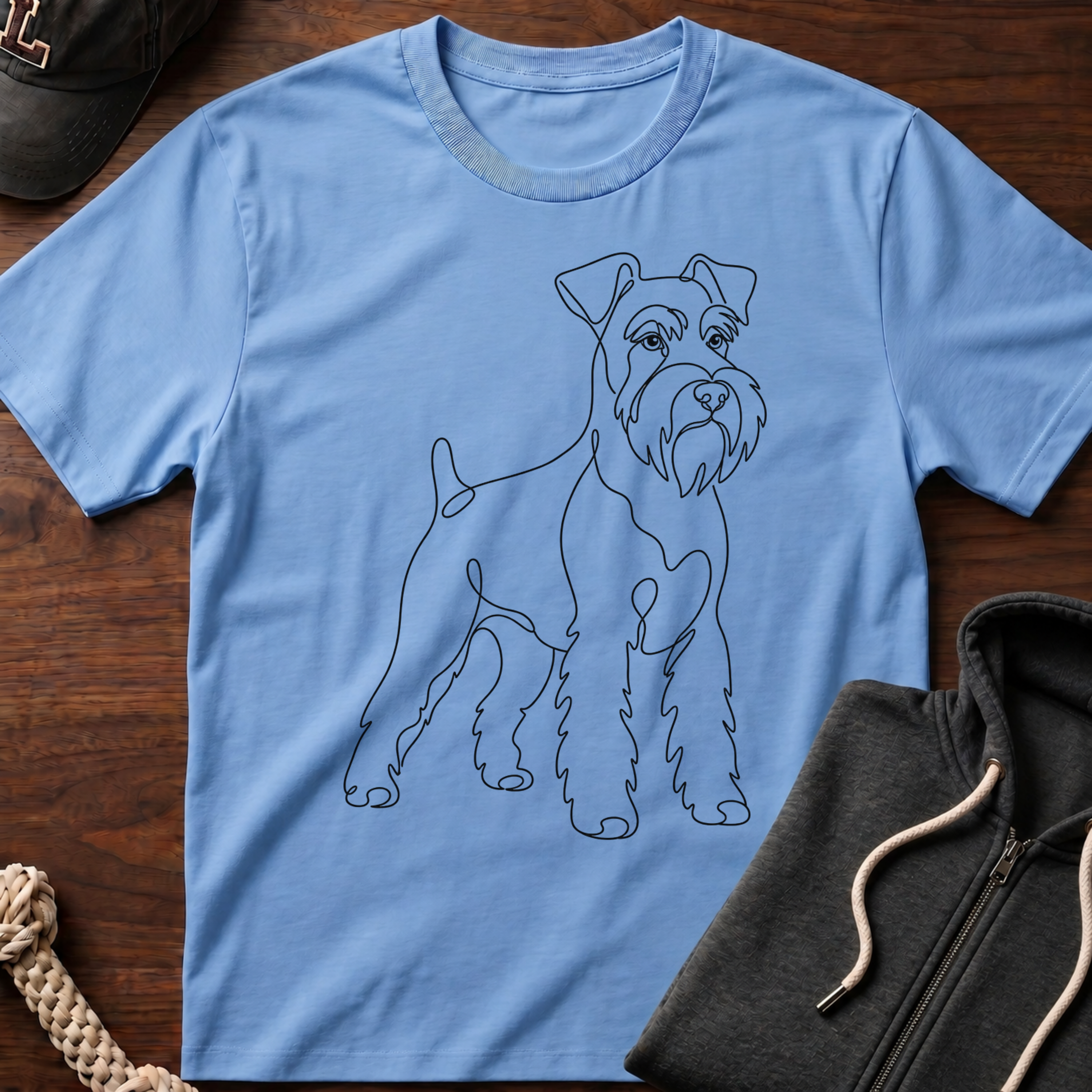 Wireframe_Black T-Shirt