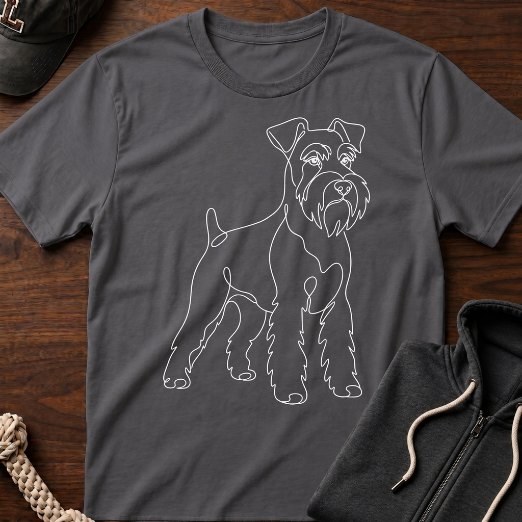 Wireframe_White T-Shirt