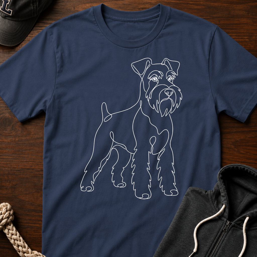 Wireframe_White T-Shirt