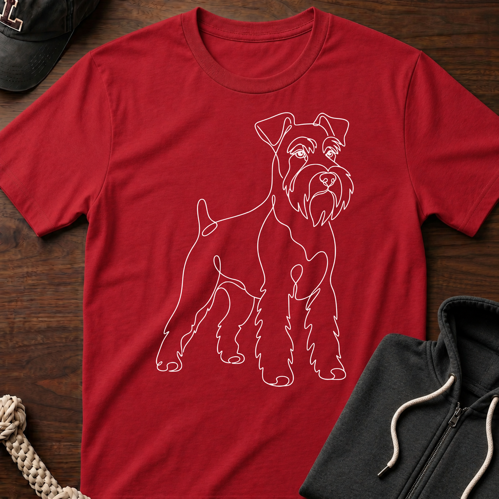 Wireframe_White T-Shirt