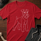 Wireframe_White T-Shirt