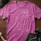 Wireframe_White T-Shirt