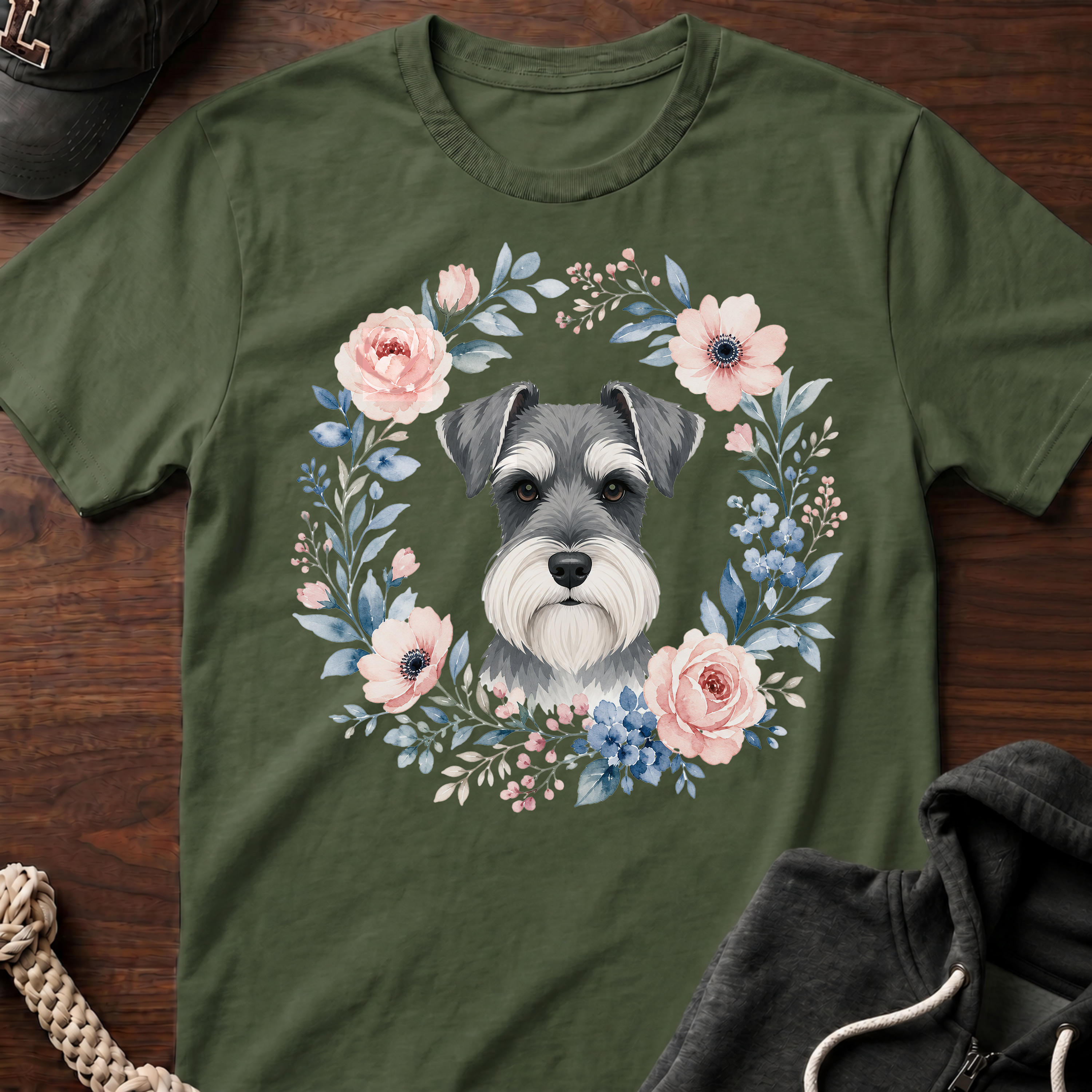 Floral Wreath T-Shirt