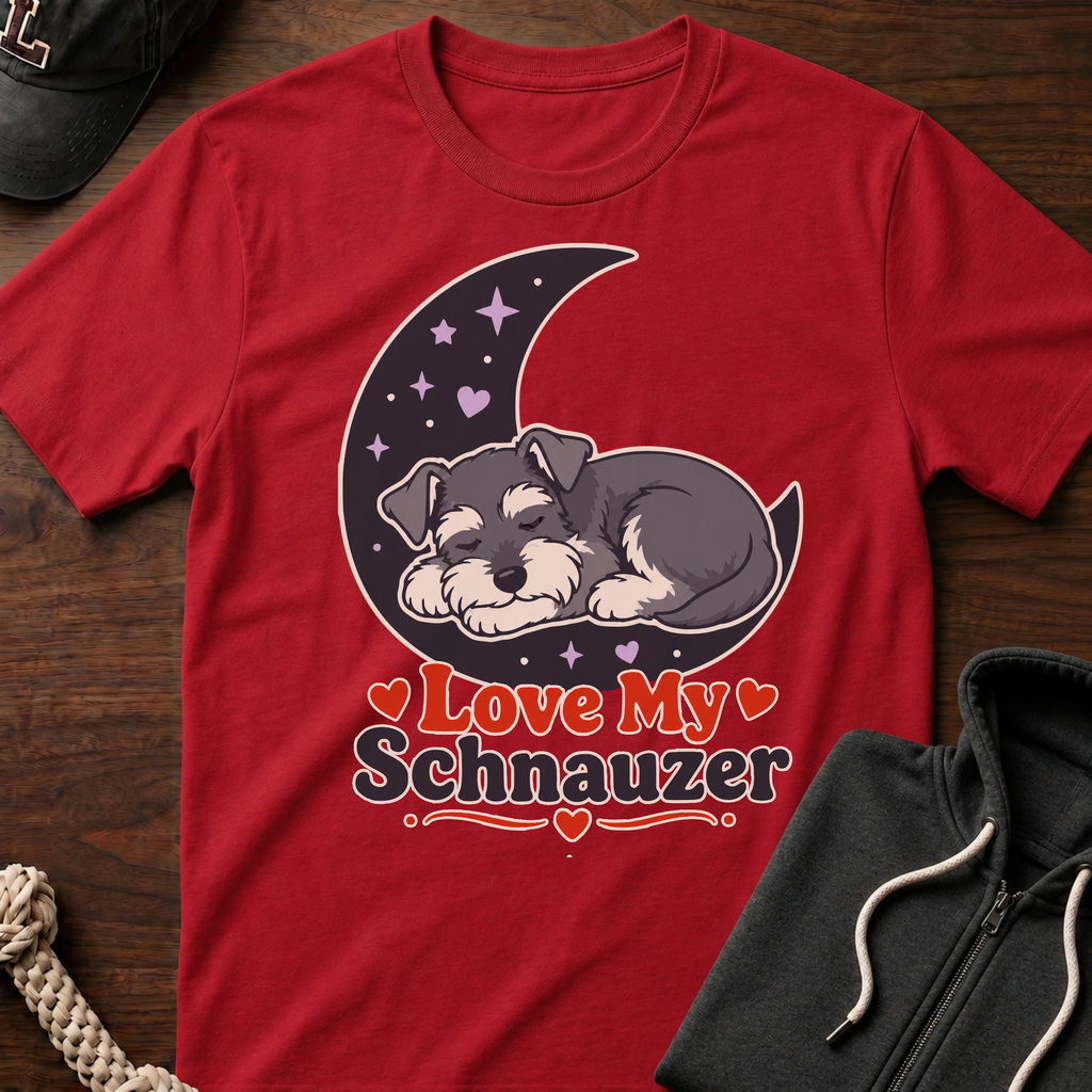 Love My Schnauzer T-Shirt