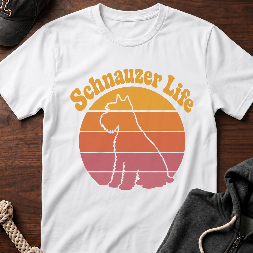 Retro Schnauzer Life T-Shirt 02