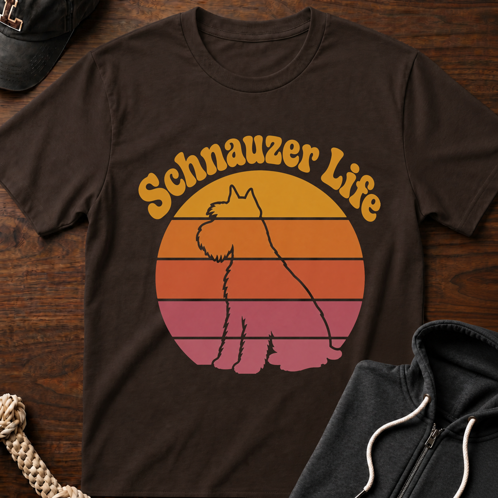 Retro Schnauzer Life T-Shirt 02