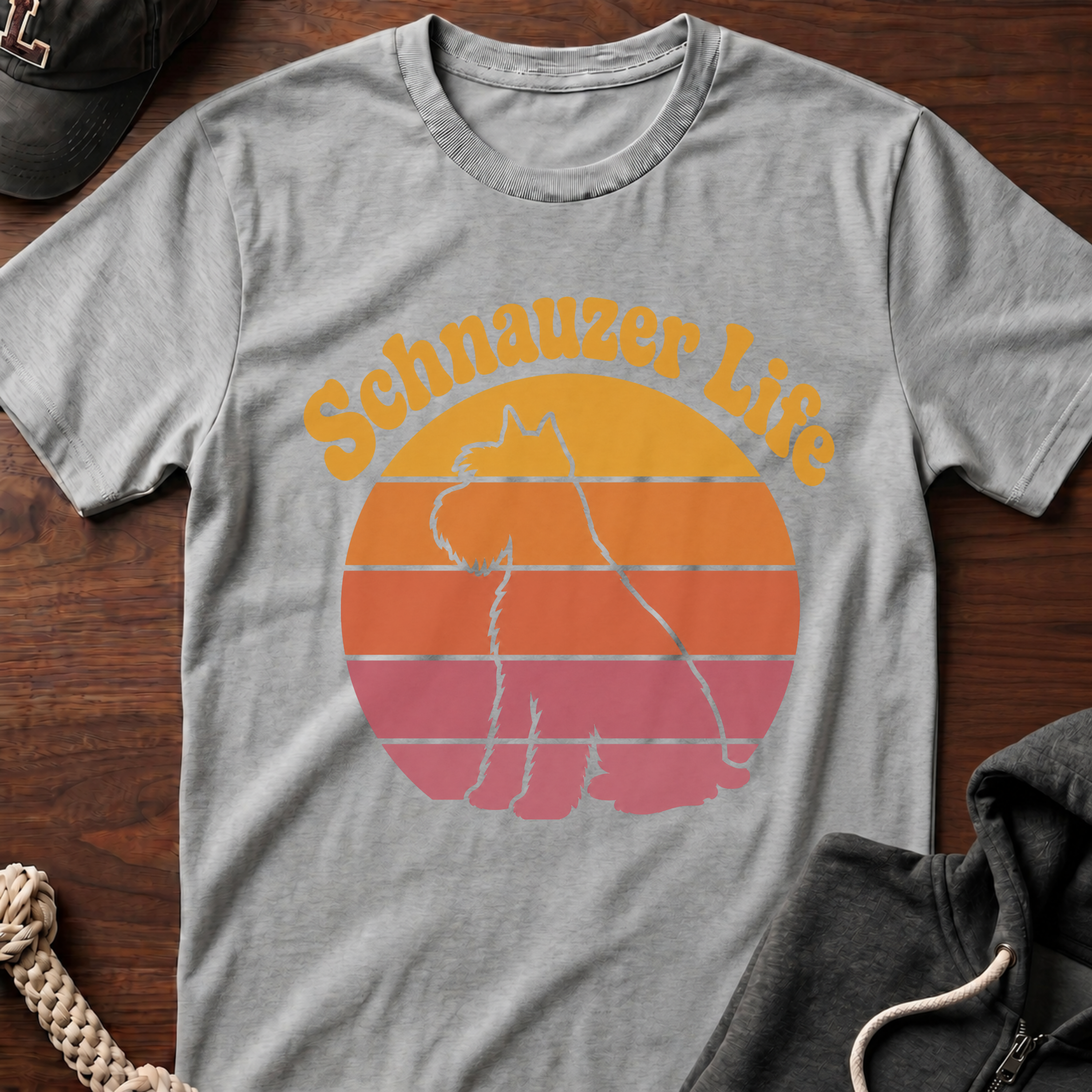Retro Schnauzer Life T-Shirt 02