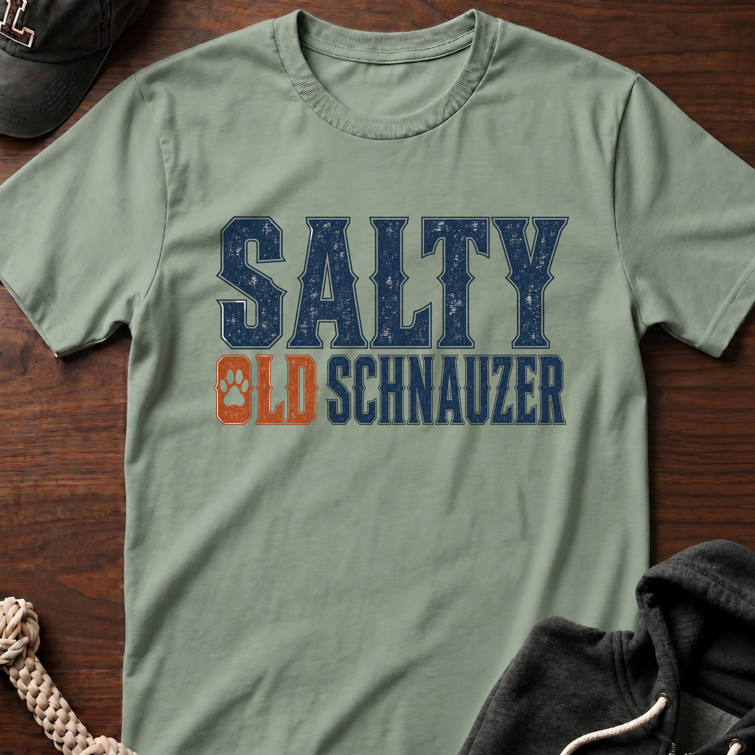 Salty Old Schnauzer T-Shirt
