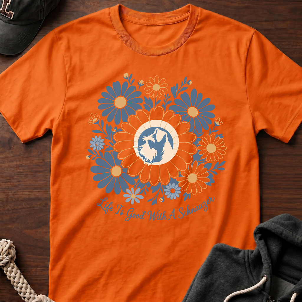 Life Is Good Floral T-Shirt