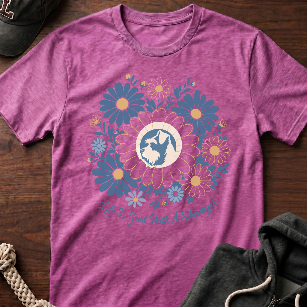 Life Is Good Floral T-Shirt