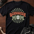 Schnauzer Mom Burst T-Shirt