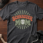 Schnauzer Mom Burst T-Shirt