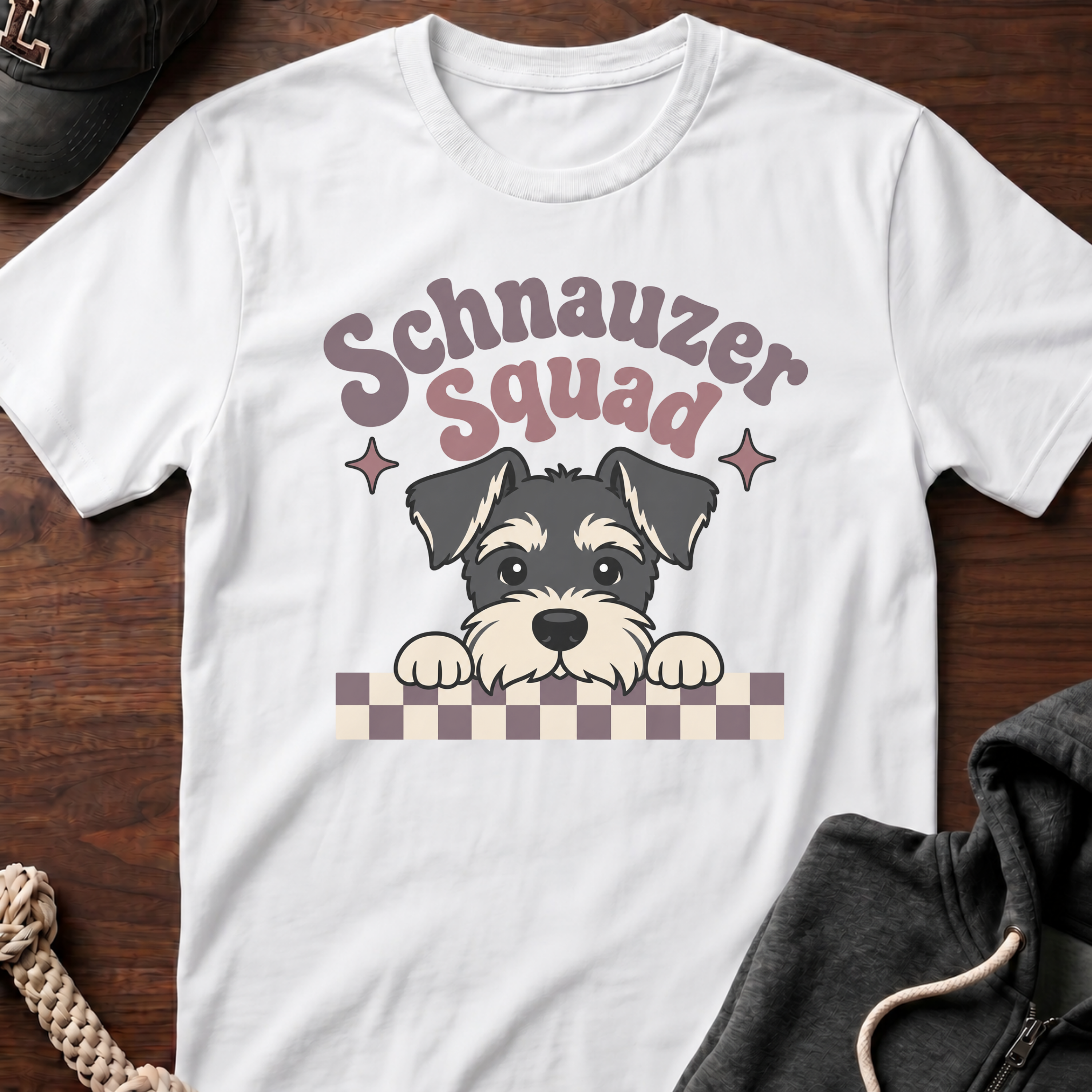 Schnauzer Squad 02 T-Shirt