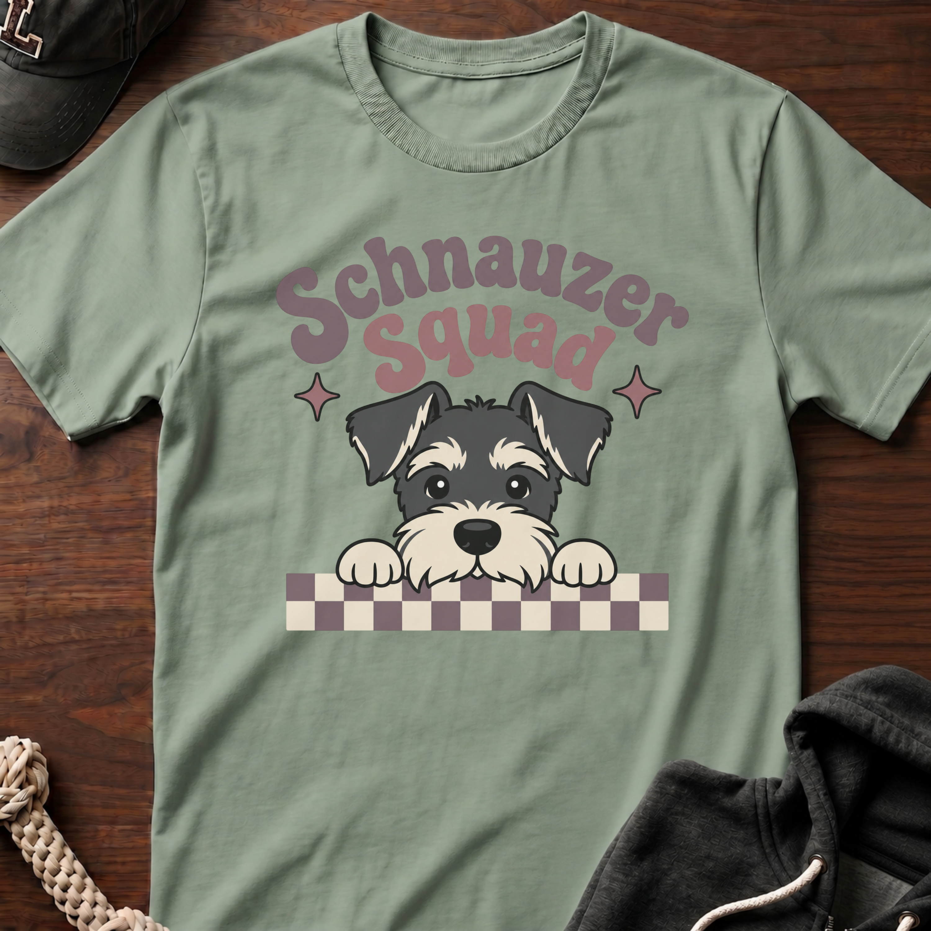 Schnauzer Squad 02 T-Shirt