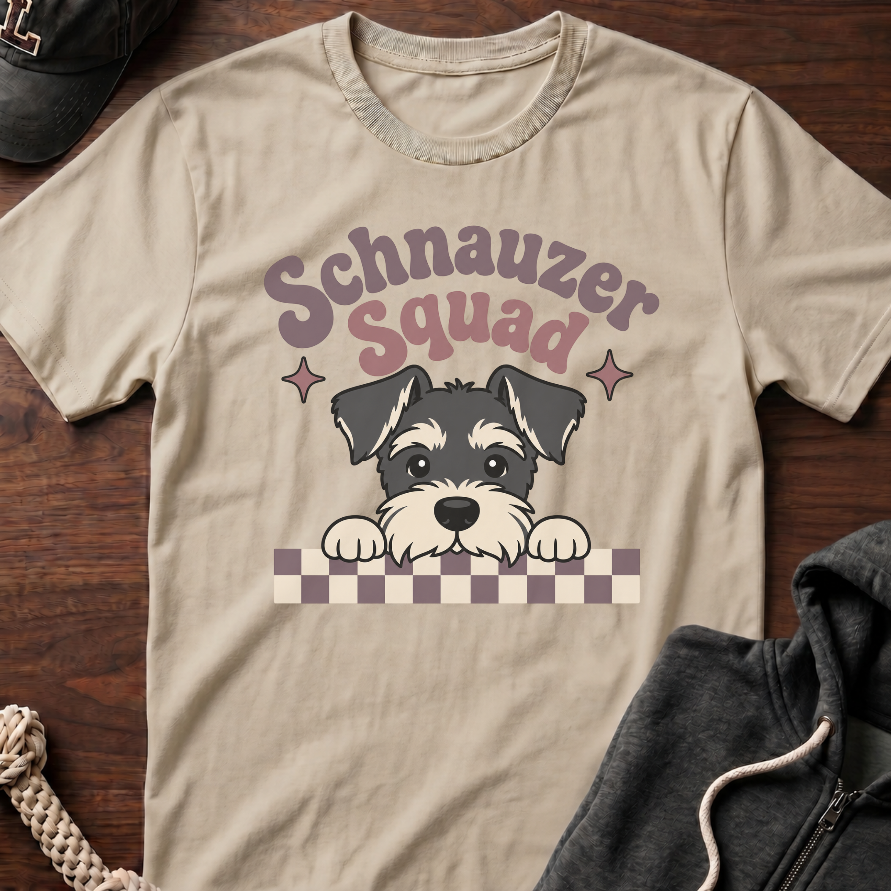 Schnauzer Squad 02 T-Shirt