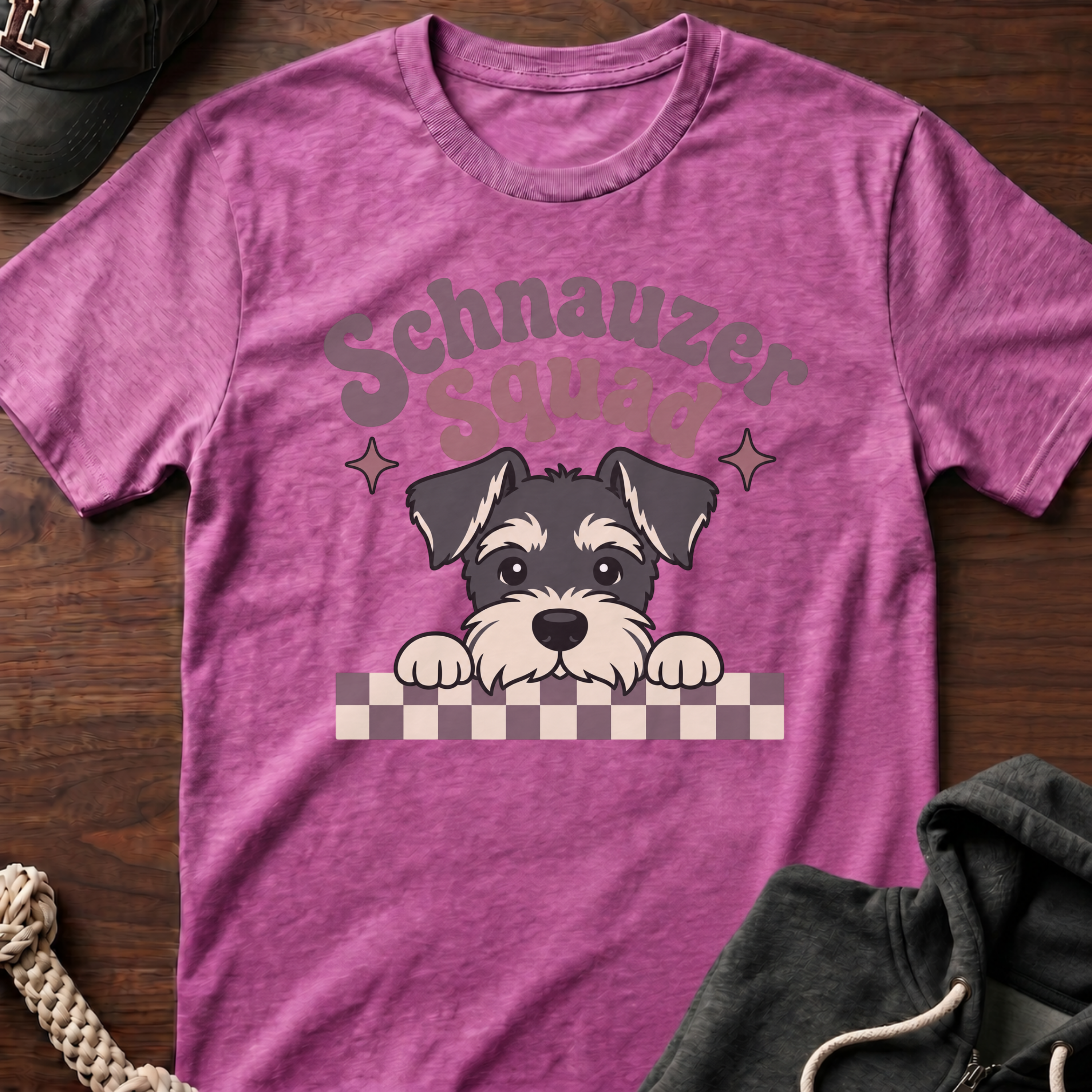 Schnauzer Squad 02 T-Shirt