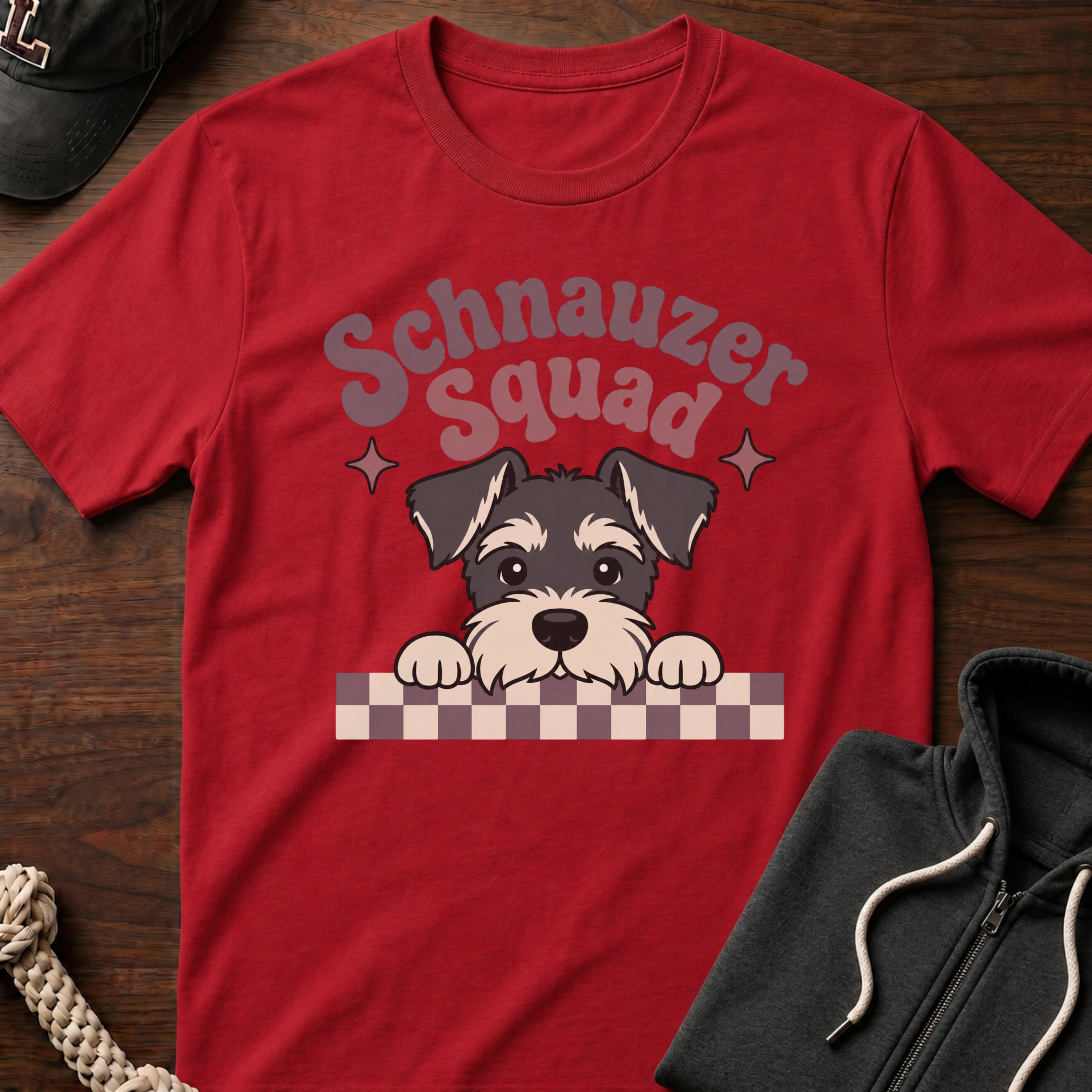 Schnauzer Squad 02 T-Shirt