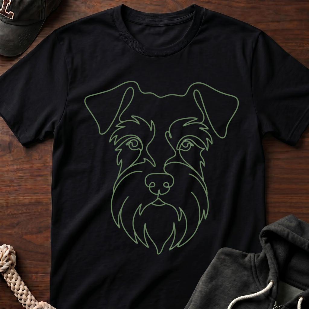Wired Portrait Dark T-Shirt