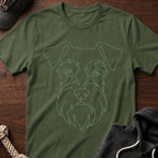 Wired Portrait Dark T-Shirt