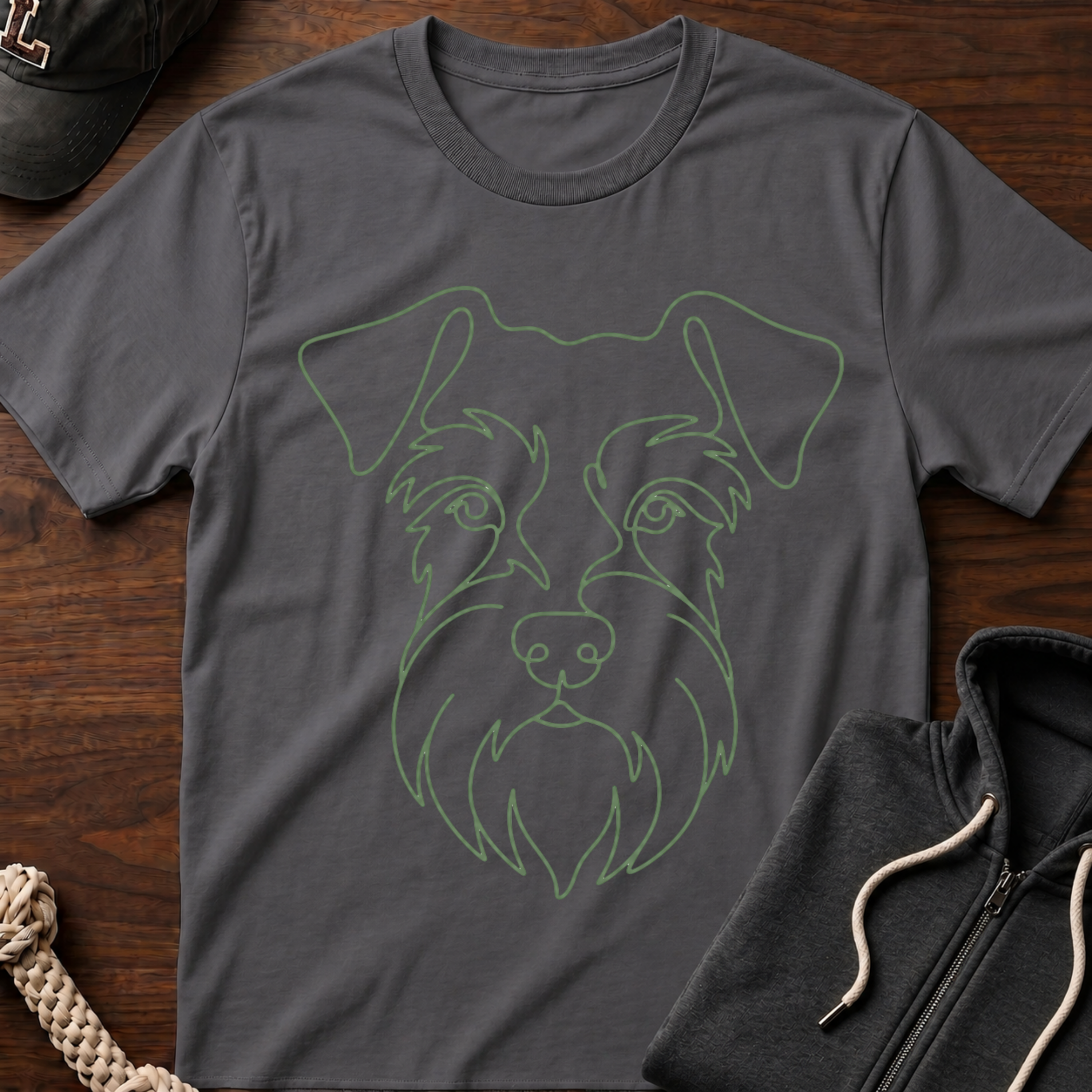 Wired Portrait Dark T-Shirt