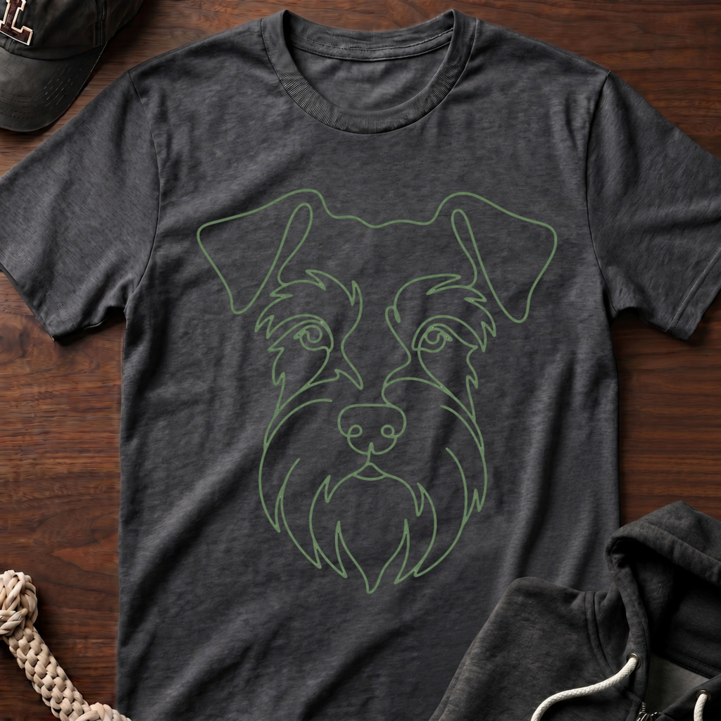 Wired Portrait Dark T-Shirt