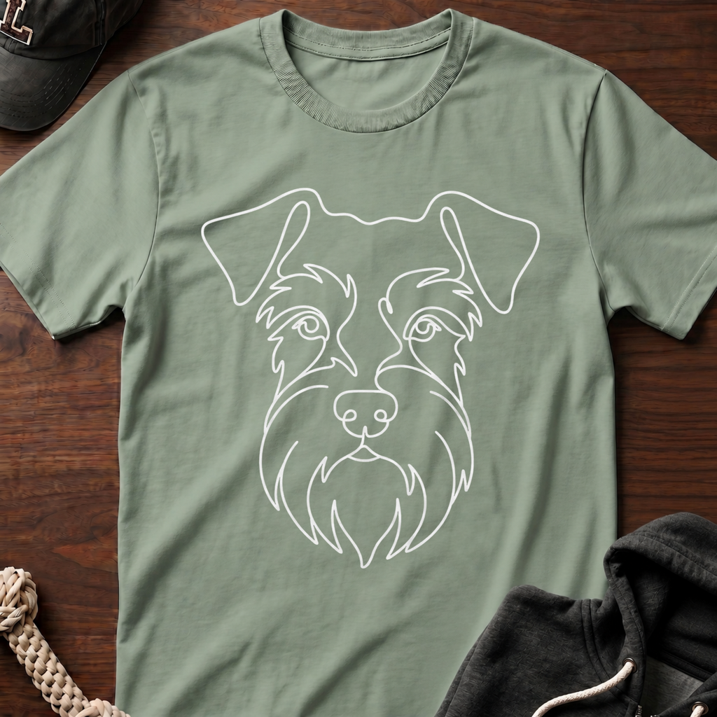 Wired Portrait White T-Shirt