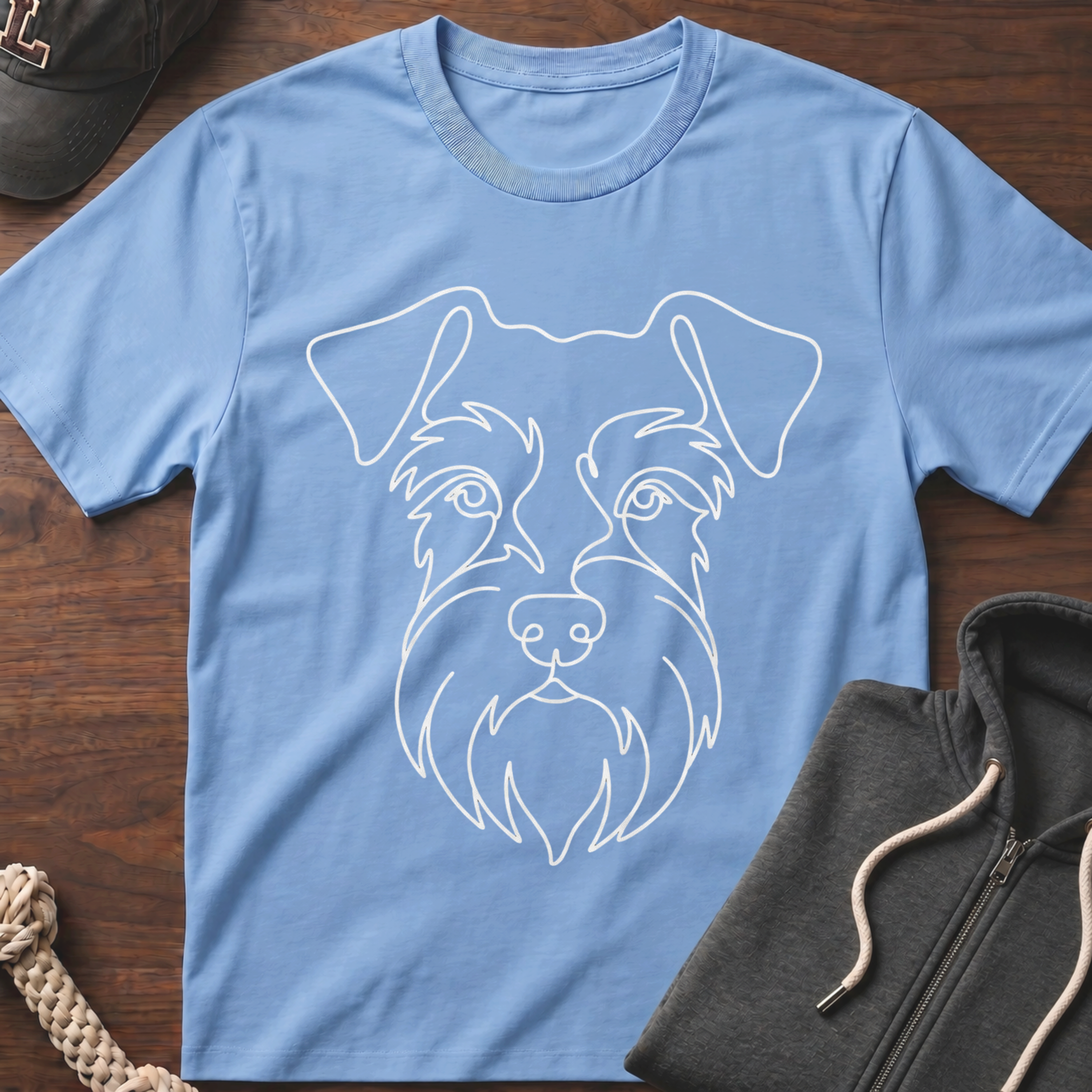 Wired Portrait White T-Shirt