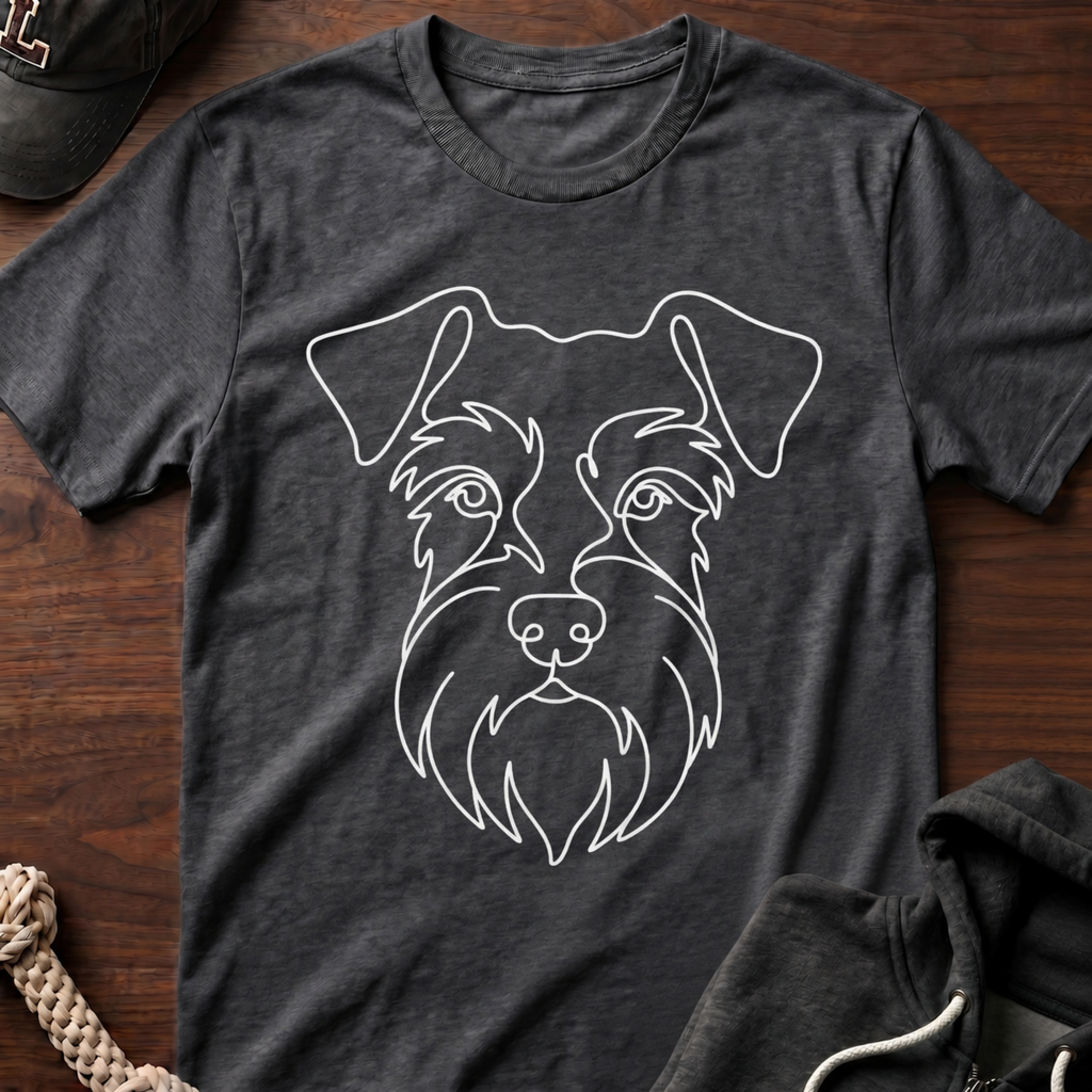 Wired Portrait White T-Shirt