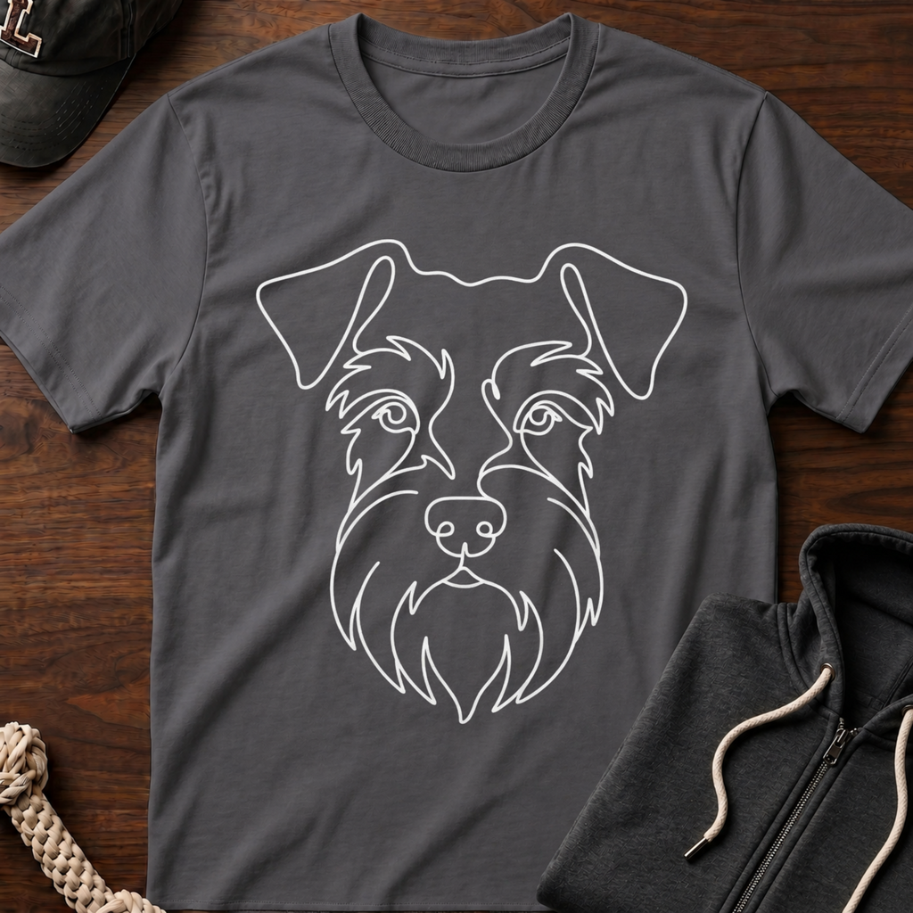 Wired Portrait White T-Shirt