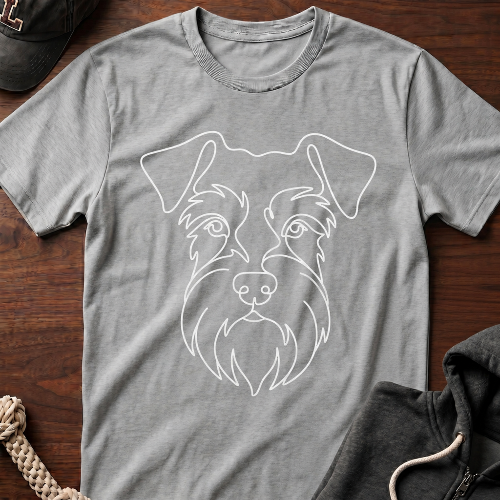 Wired Portrait White T-Shirt