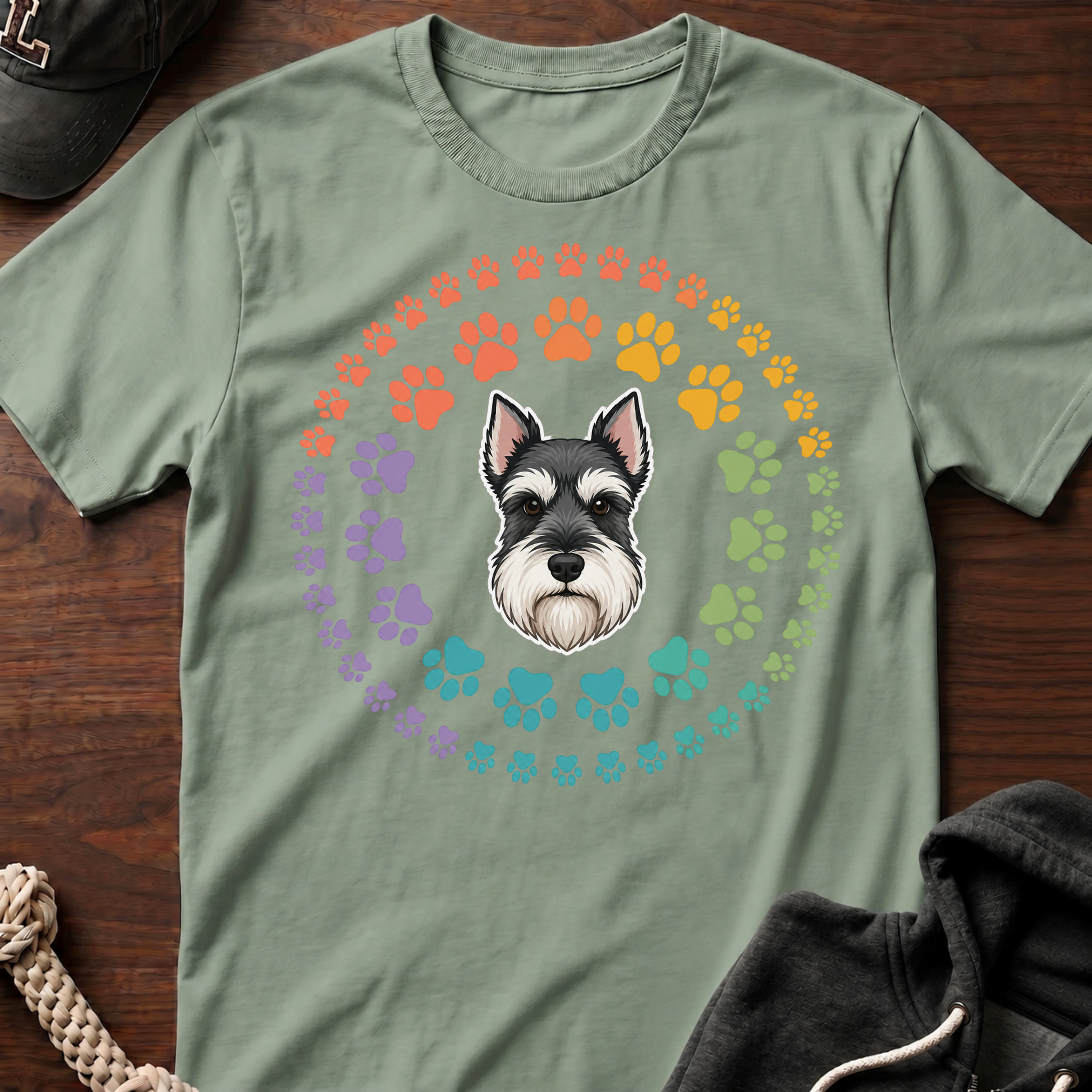 Kaleidoscope Paws T-Shirt
