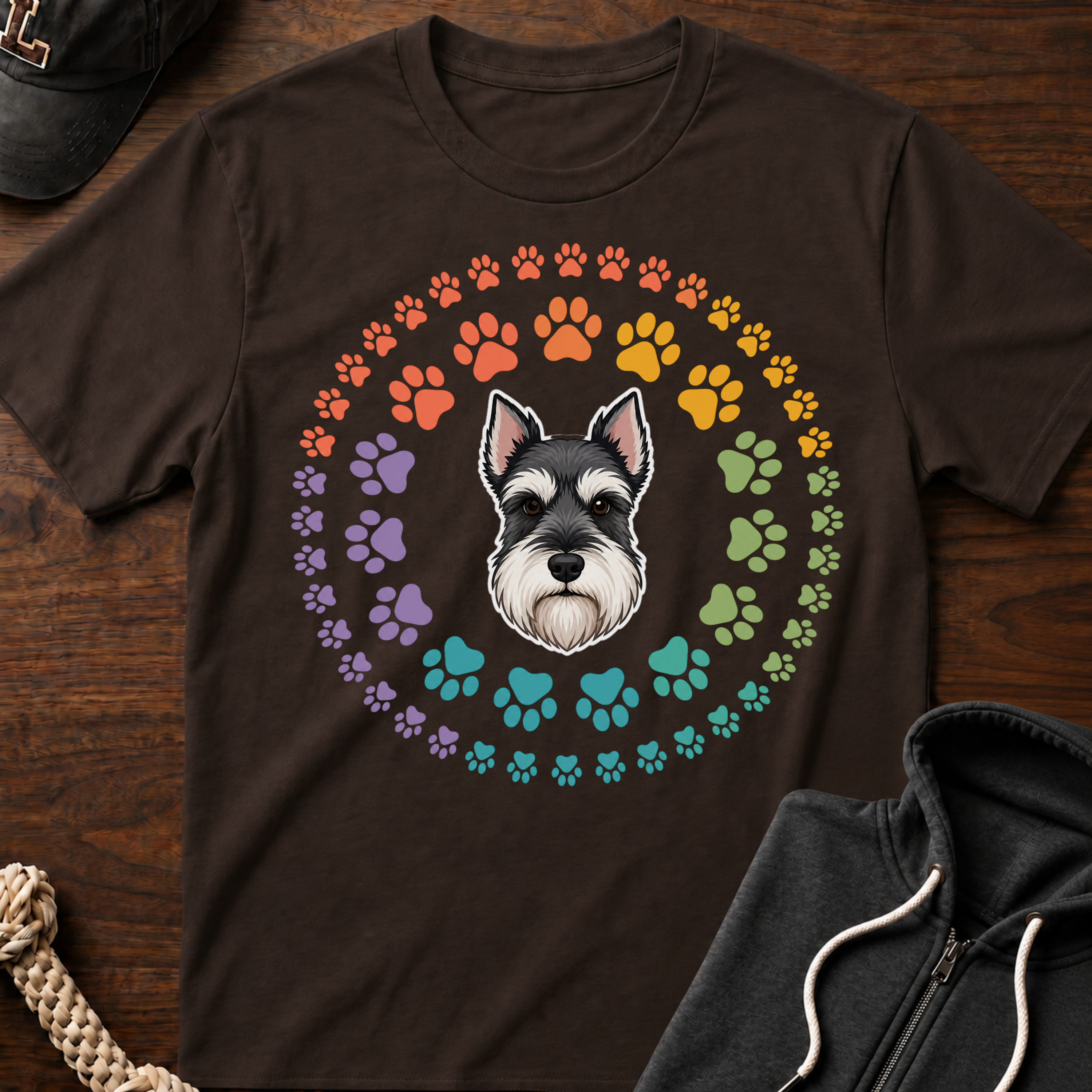Kaleidoscope Paws T-Shirt