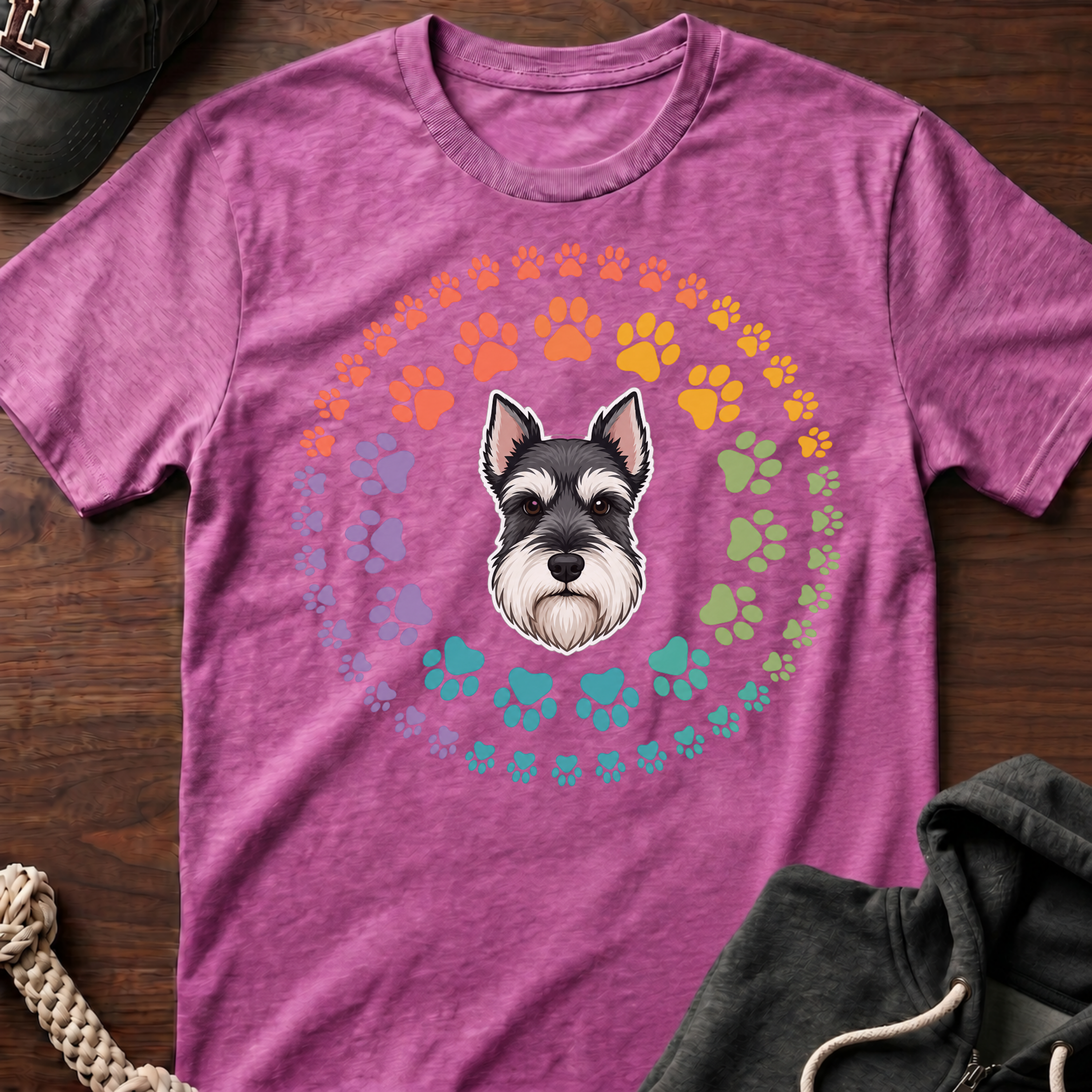 Kaleidoscope Paws T-Shirt