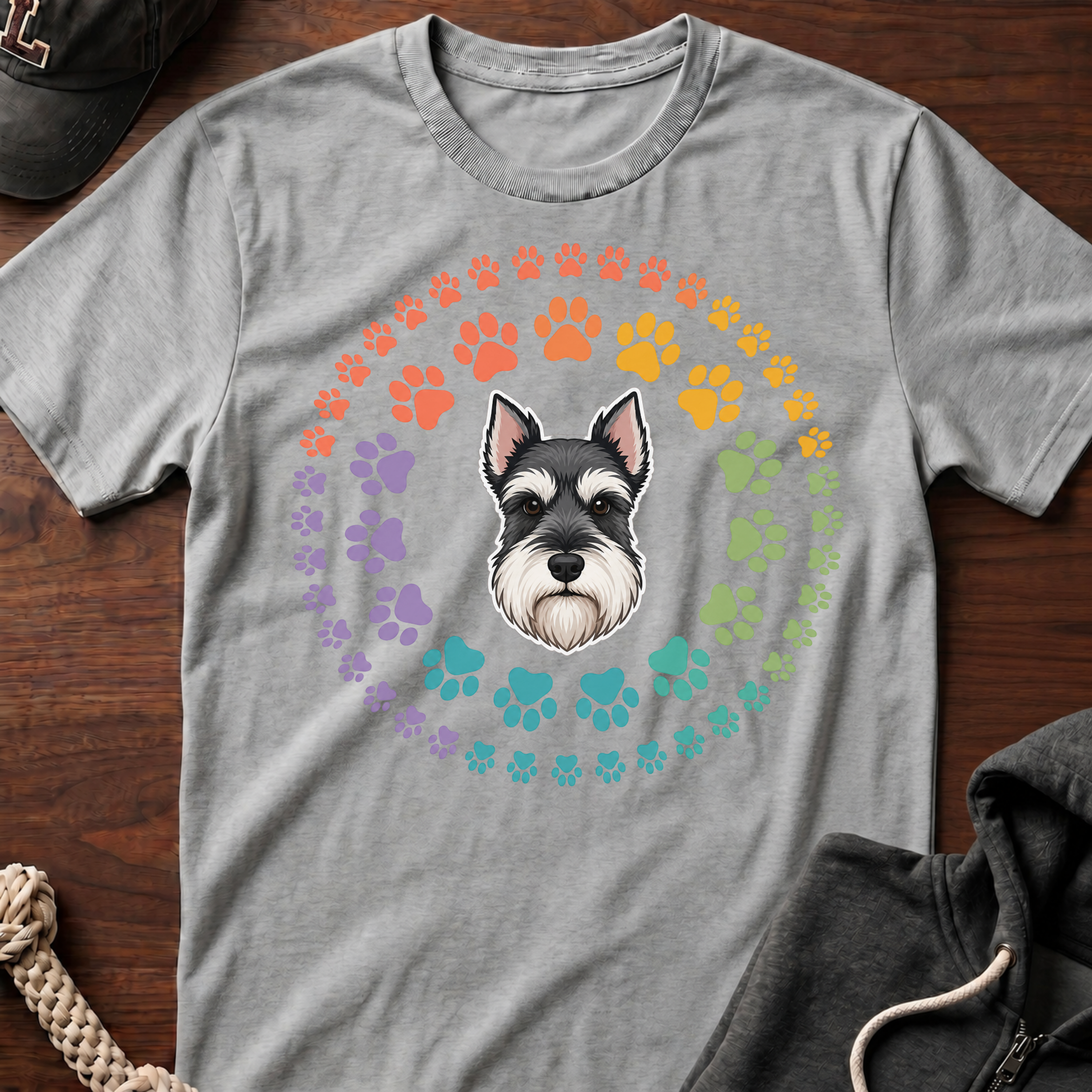 Kaleidoscope Paws T-Shirt
