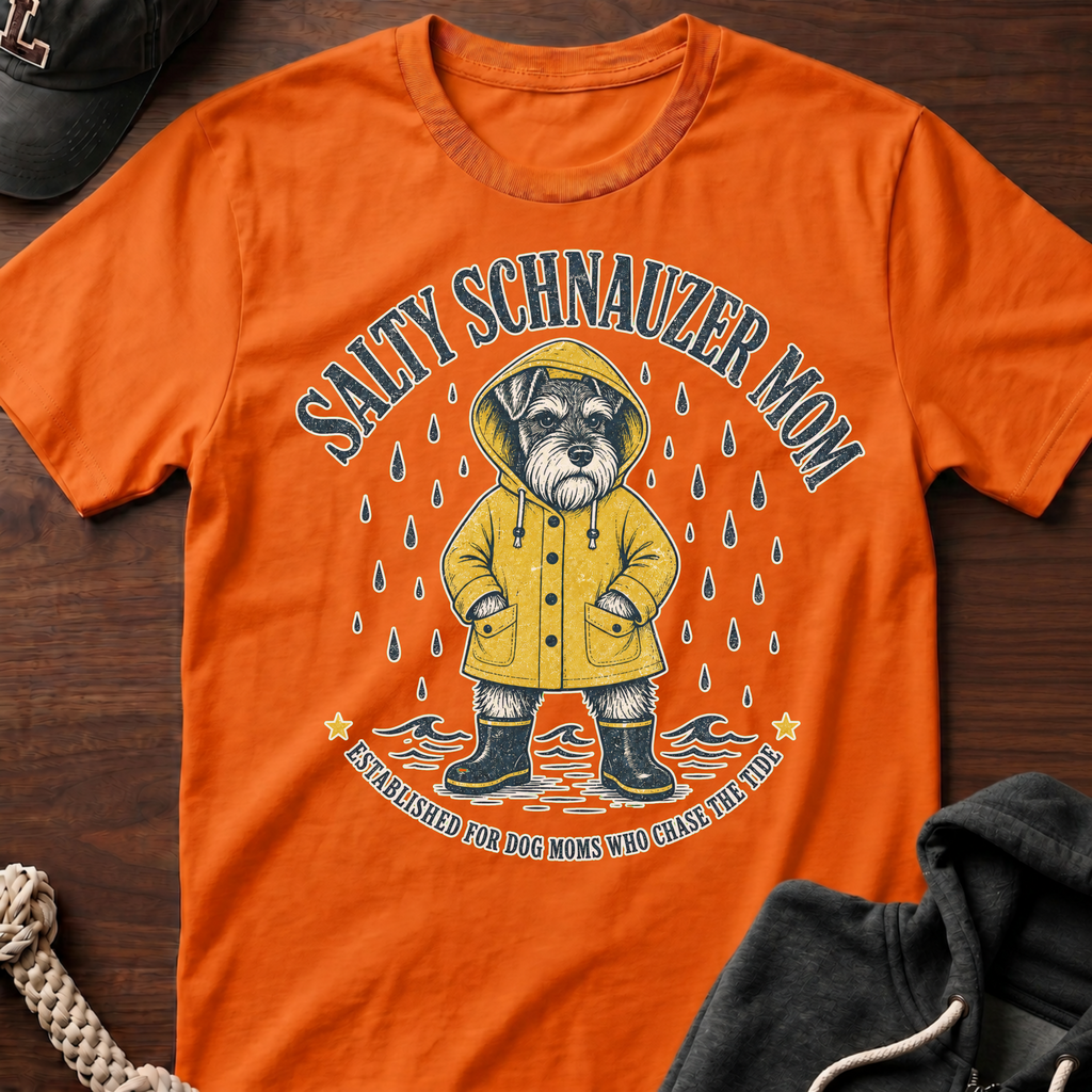 Salty Schnauzer Mom T-Shirt
