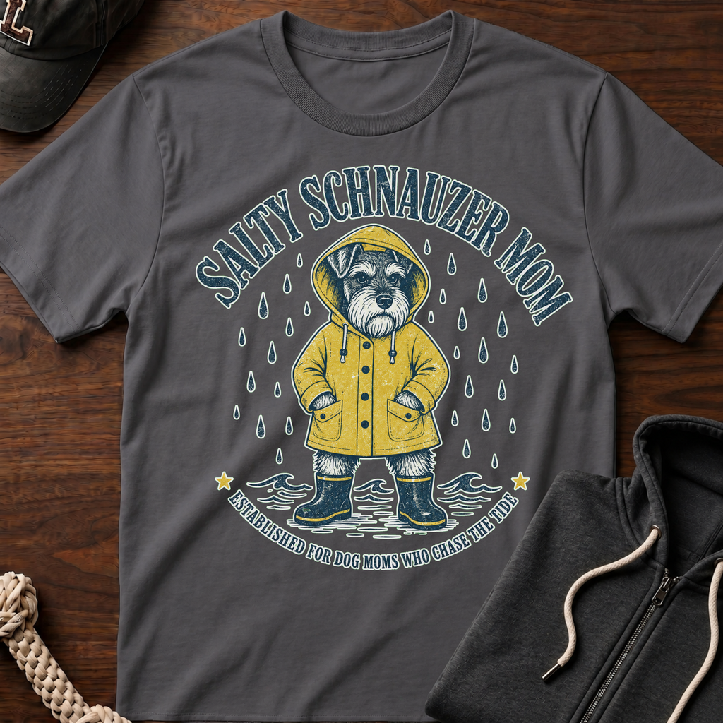 Salty Schnauzer Mom T-Shirt