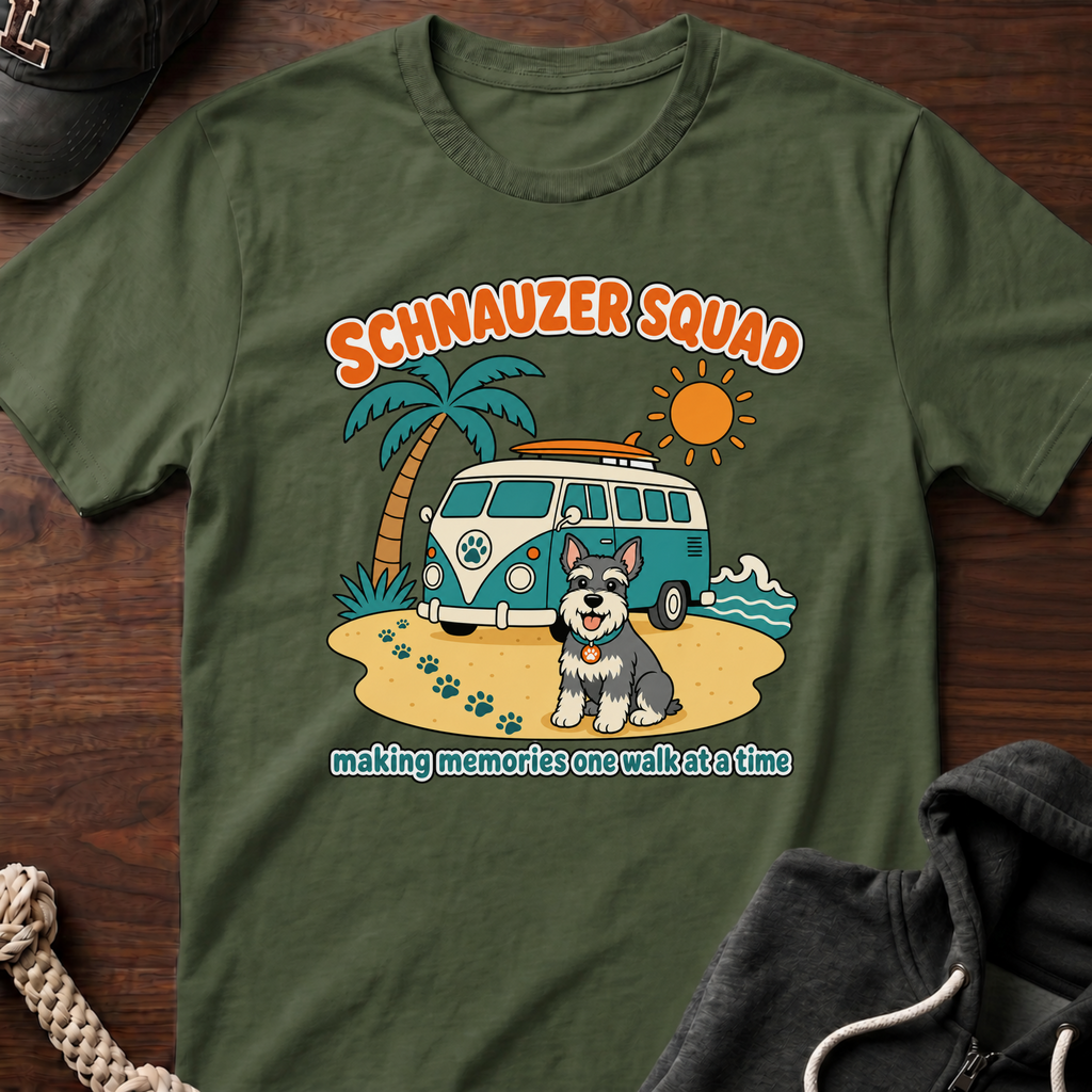 Schnauzer Squad 02 T-Shirt