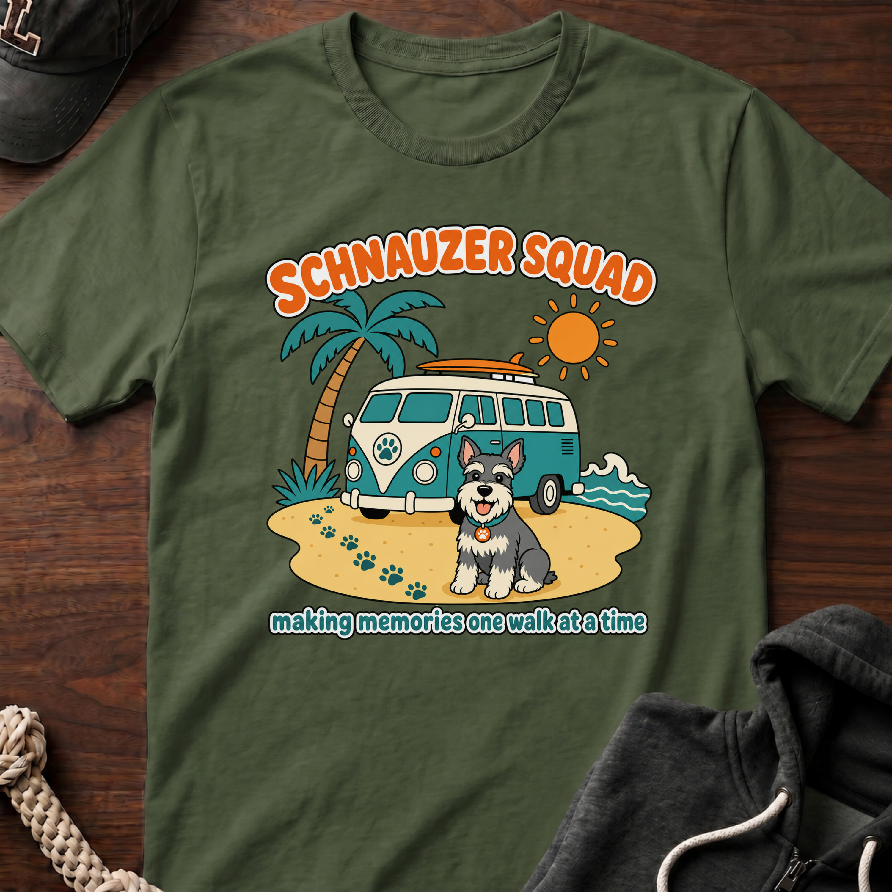 Schnauzer Squad 02 T-Shirt