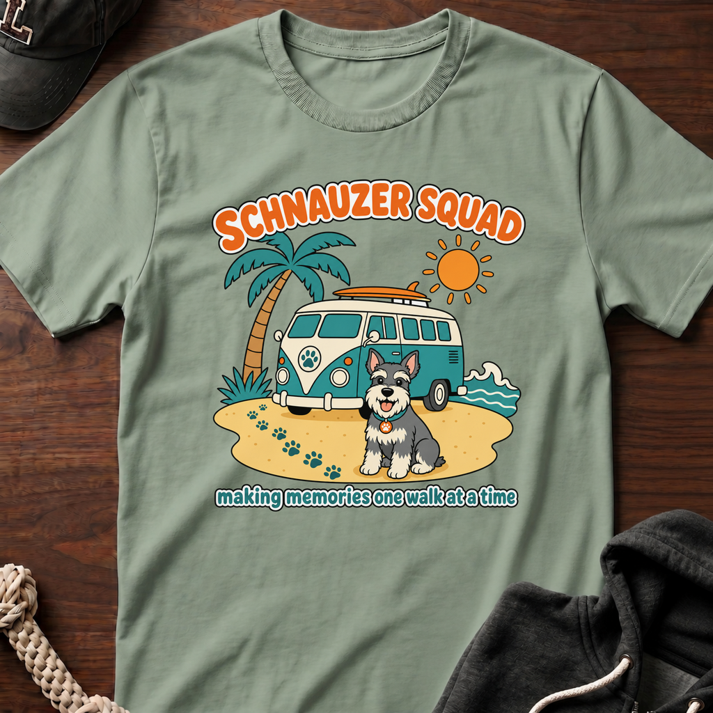 Schnauzer Squad 02 T-Shirt